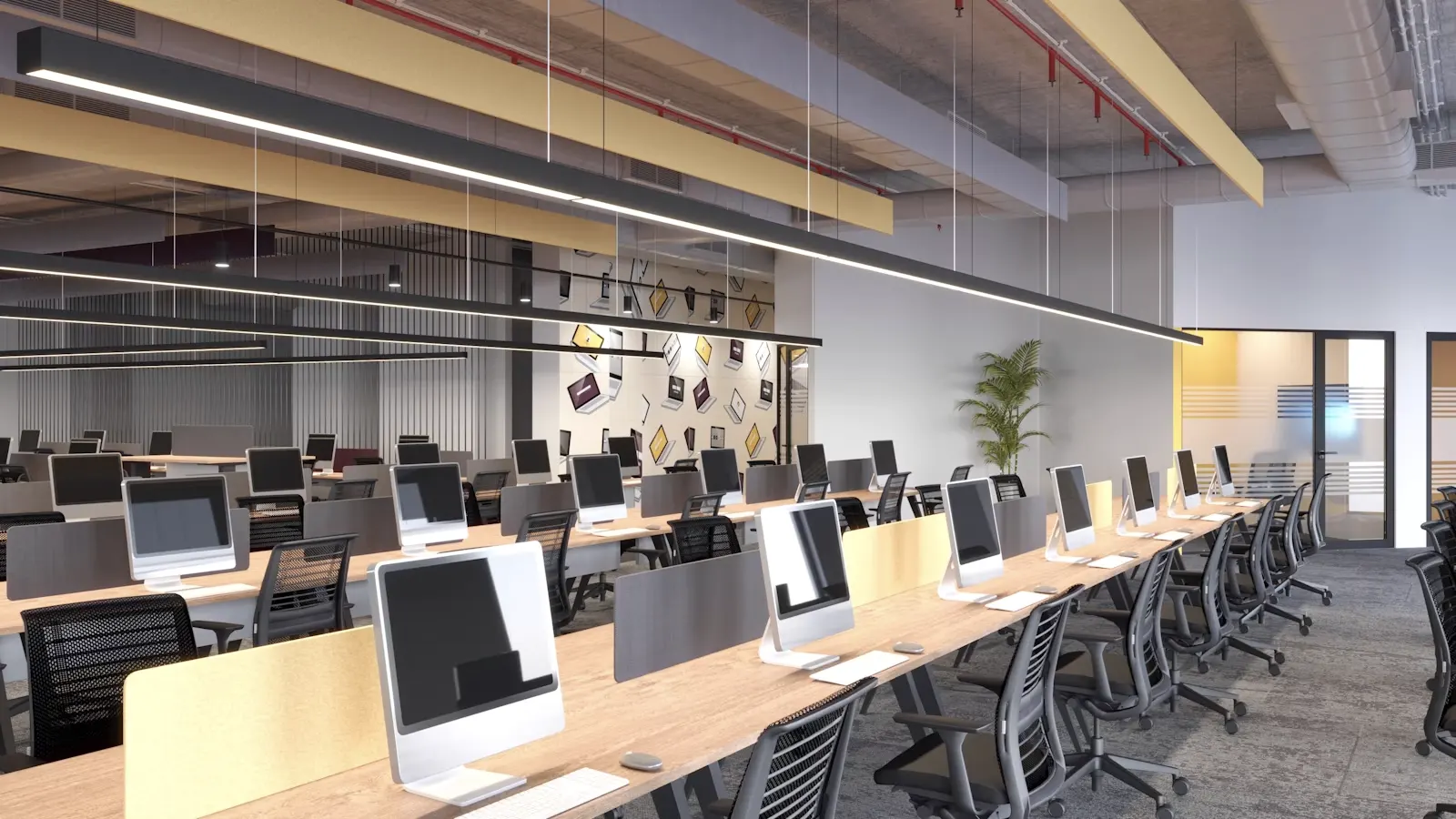 Modern legal office interior